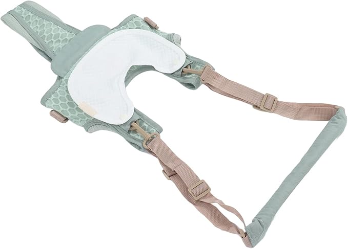 Baby Walking Harnesses, Lightweight Adjustable Detachable Crotch Pad Handheld Toddler Walk Assistant Belt Adjustable Standing Up and Walking Learning Helper for 8‑24M(Mint Blue-Profile Mesh)