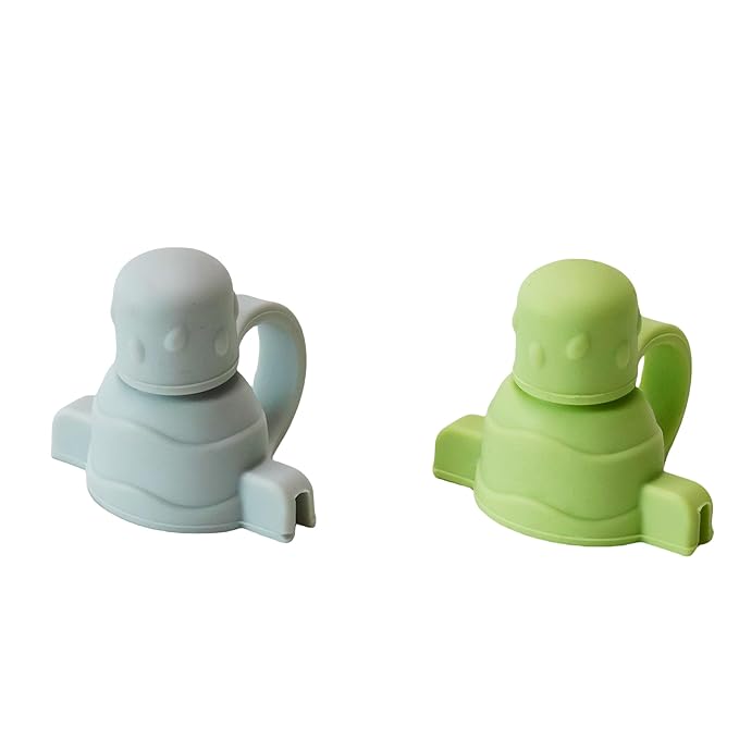 Pouch Topper No Spill - No Spill Silicone Squeeze Pouch Topper for Toddler & Baby, Mess-Free Food Pouch Topper, Easy-to-Use Design for Toddlers and Babies