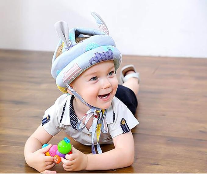 Infant Baby Head Helmet Safety Helmet Head Cushion Bumper Bonnet Protection Hat for Toddler Kids Children Walking Running Crawling