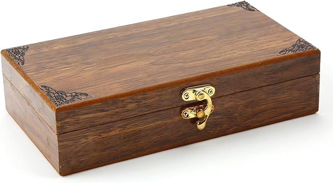 uxcell Metal Corner Protector, Furniture Decorative Edge Cover, Album Corner Protectors Covers for Box Wooden Case Table Desk, 4 Pcs, 34mm White