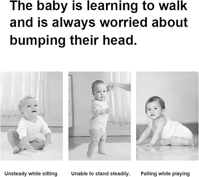 Baby Head Protector Backpack Toddler Fall Back Head Protection for Baby Crawling Walking Falling-Back Cushion Soft Landing