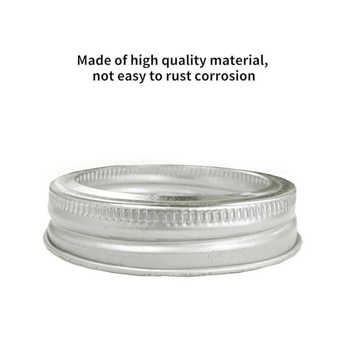 YeeBeny Mason Jar Bottle Nipples, Pacifier Mason Can Lid BPA Free Baby Bottles Nipples Lid Suitable for 7cm Mason jar, Turn Any Mason Jar into a Baby Bottle