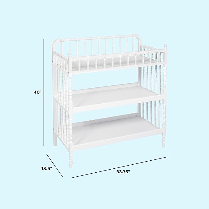 Davinci Jenny Lind Changing Table with Pad in White