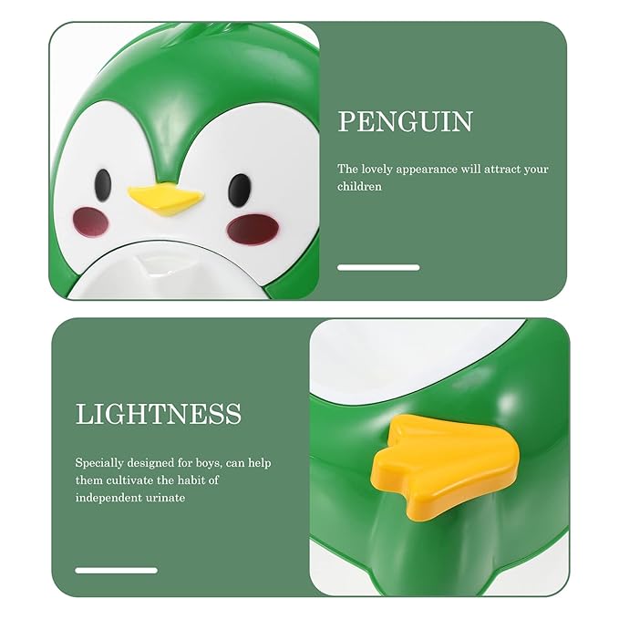 Healifty Portable Toilet Stand Up Potty Training Boys Training Urinal Urinal Toddler Pee Trainer Urinal: Cute Animal Toilet Training Urinal Potty Training Toilet
