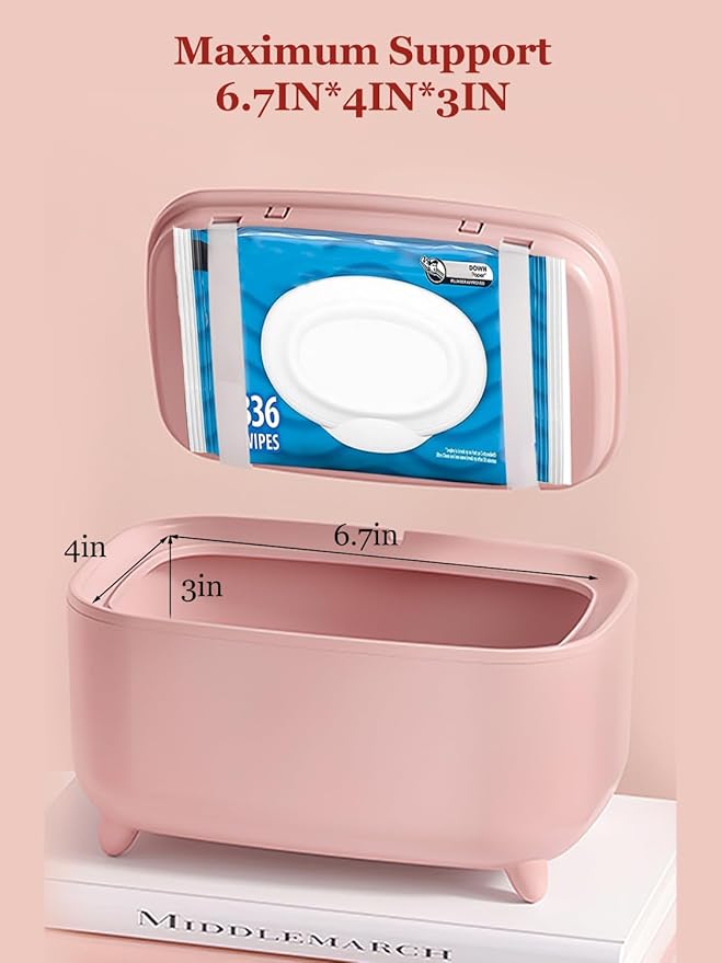 Wipe Warmer - 2025 New Premium Baby Wet Wipes Dispenser, Baby Wipe Warmer for Home Use - Essential Calentador De Wipes para Bebes - Travel Friendly with Direct Plug-in Power Supply