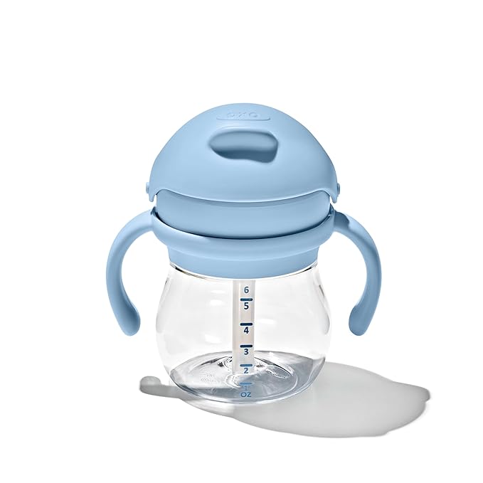 OXO Tot Transitions Straw Cup with Removable Handles - 6 oz. - Dusk