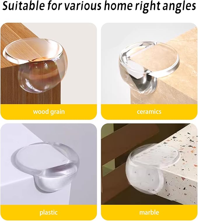 36 Pack Corner Protector Baby, Table Corner Protectors for Baby Guards Clear for Furniture Corner Protectors Proof Covers Baby Safety