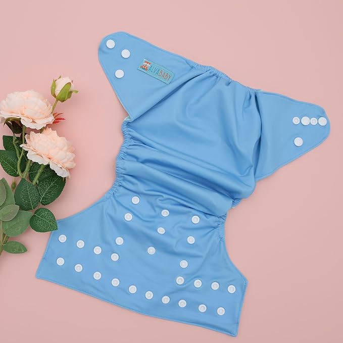 ALVABABY Baby Cloth Diaper Cover, Swim Diaper,Nappy Shell Baby Girls and Boys