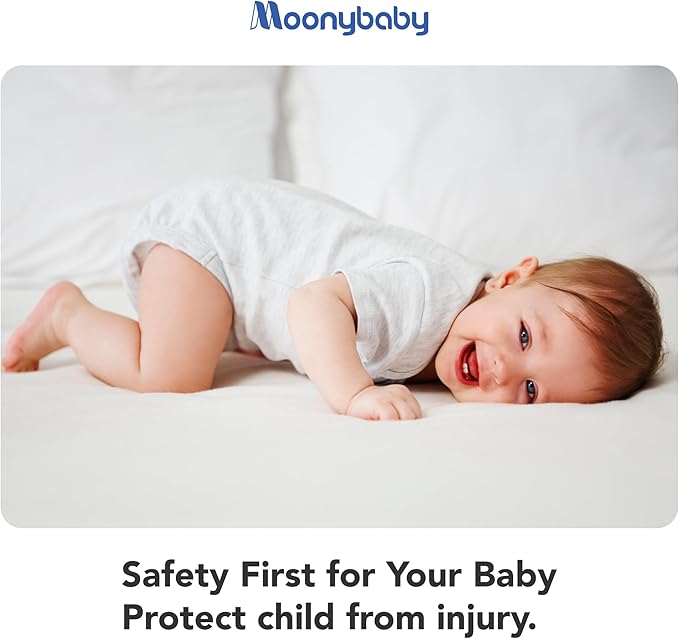 20 Pack Corner Guards Corner Protectors for Baby, Clear Furniture Corner & Edge Safety Bumpers for Table Edges & Sharp Corners - Baby Proofing Moonybaby (L- Shaped & Round Shape)