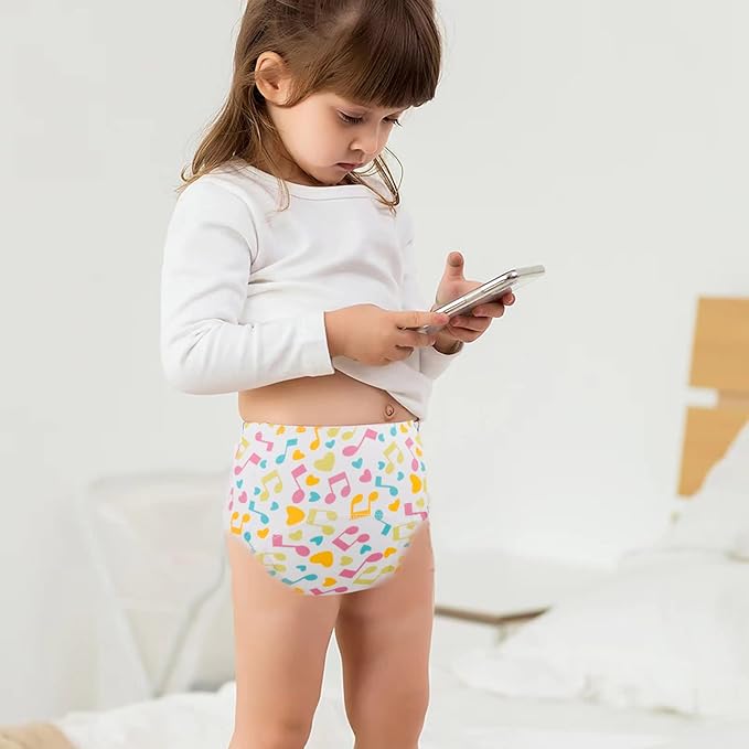 Potty Training Pants for Boys Girls, Learning Designs Training Underwear Pants (10 Packs, 4-6T)