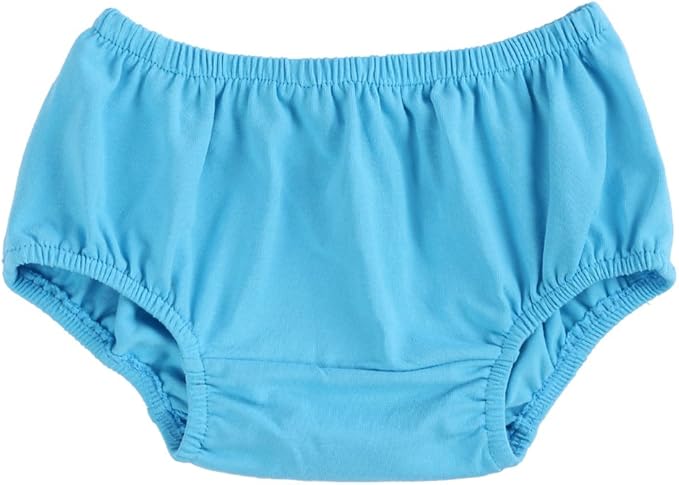 IBTOM CASTLE Baby Girls' Boys Unisex Soft Cotton Ruffle Basic Diaper Cover Bloomers for Toddler Shorts Briefs Panty Panties