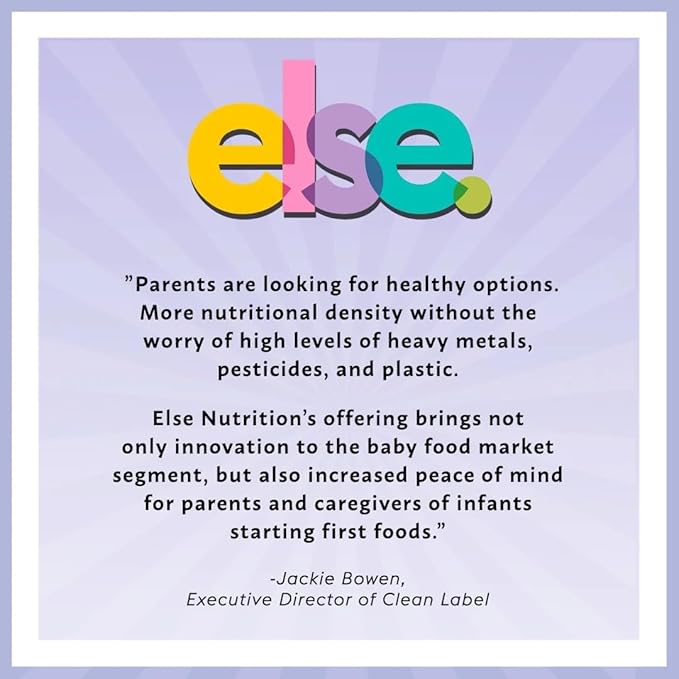 Else Nutrition Super Cereal For Babies 6 mo+, Made With Real Whole Plants for a Nutritionally Balanced meal, with gluten free carbs and plant protein (Variety, 3 Pack)
