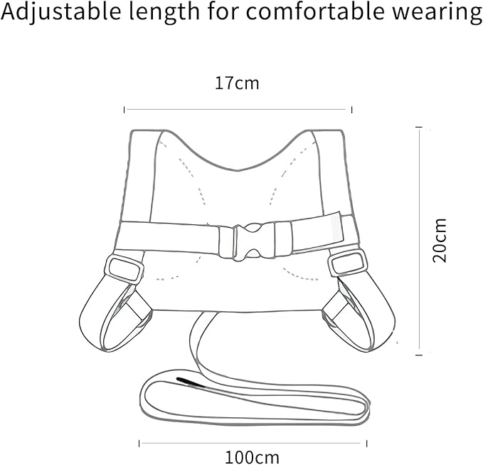 Toddler Harness Leash Anti-Lost Harness Lost Wrist Link for Boys and Girls Kid Safety Harnesses Cute Animal Harnesses for Shopping Airport Travel Beach Walking