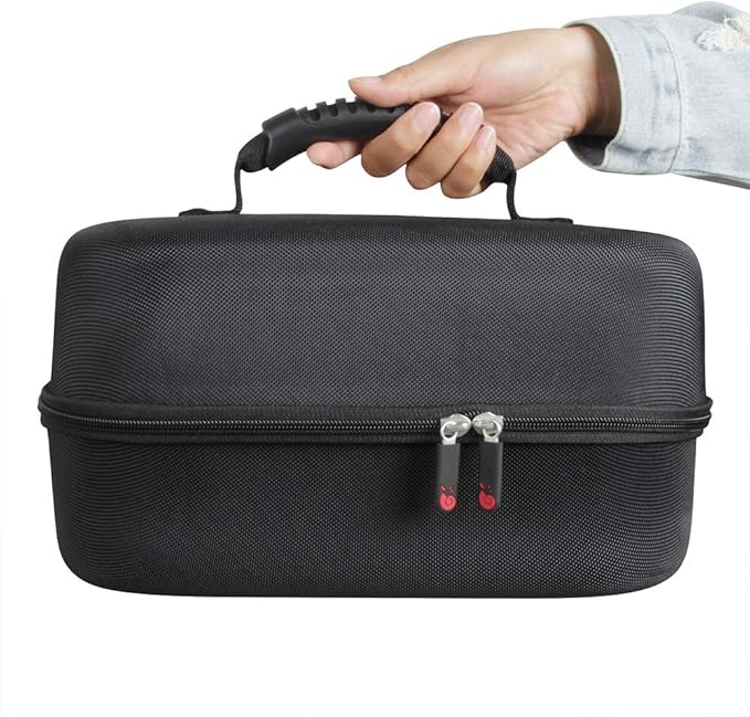 Hermitshell Hard Travel Case for Spectra S1 S2 Plus Electric Breast Milk Pump (Black)