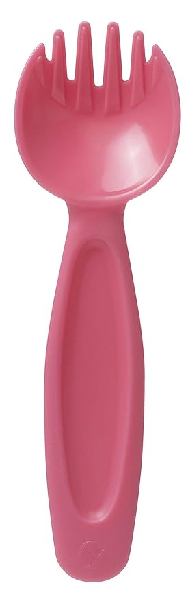 b.Box Insulated Food Jar with Spork for Toddlers | Easy Open Container for Toddlers | Stainless Steel, 5hrs + of Perfect temperatures | Dishwasher Safe, BPA Free (Strawberry Shake, 11 oz)