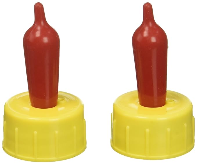 (2 Pack) Neogen Ideal Pritchard Nipples - Red (2 Count Per Pack / 4 Total)