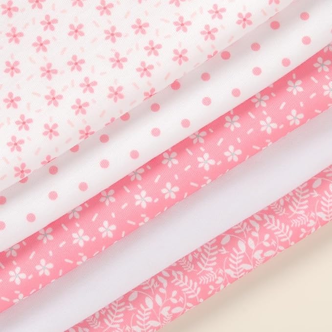 sleepyturtle Pack of 5,Baby Burp Cloths,Soft and Absorbent,Unisex,Easy to Use