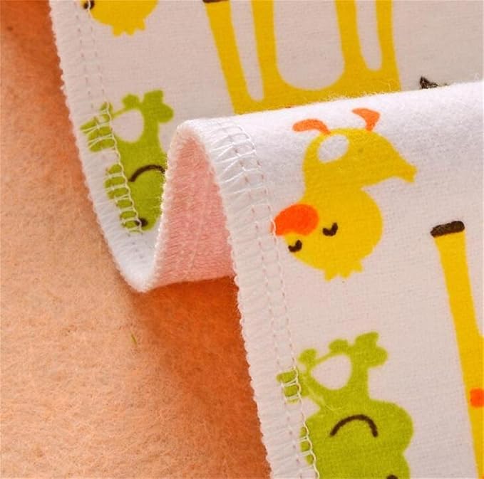 2pcs Pack Monvecle Baby Infant Waterproof Cotton Changing Pads Washable Resuable Diapers Liners Mats (2pcs Pink-28"x20")
