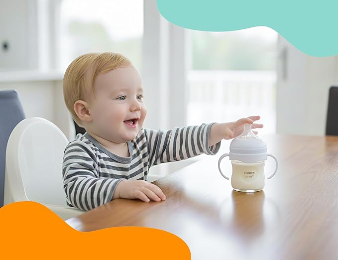 Baby Bottle Handles for Philips Avent Natural Baby Bottles, Compatible Avent Bottle Holder for Baby, 2 Count