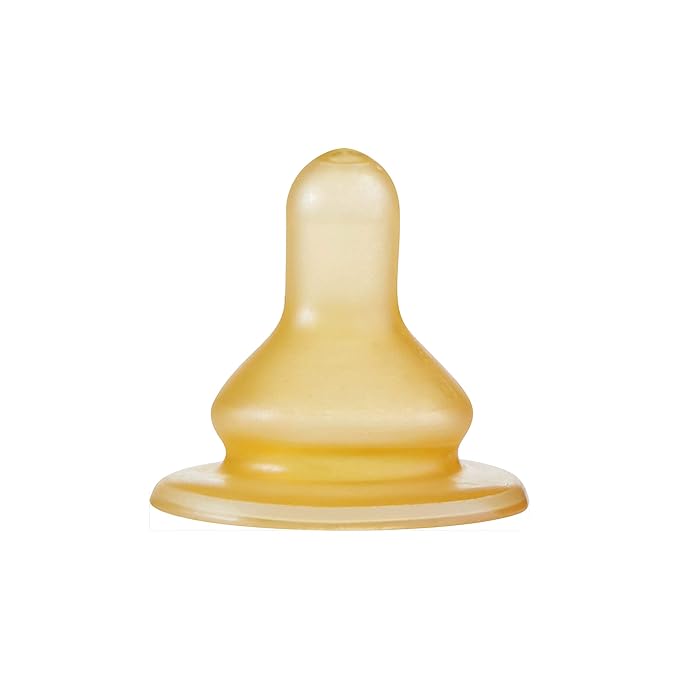 NUK - Gerber First Essentials Clearview Bottle in Assorted Colors with Latex Nipple, 9-Ounce