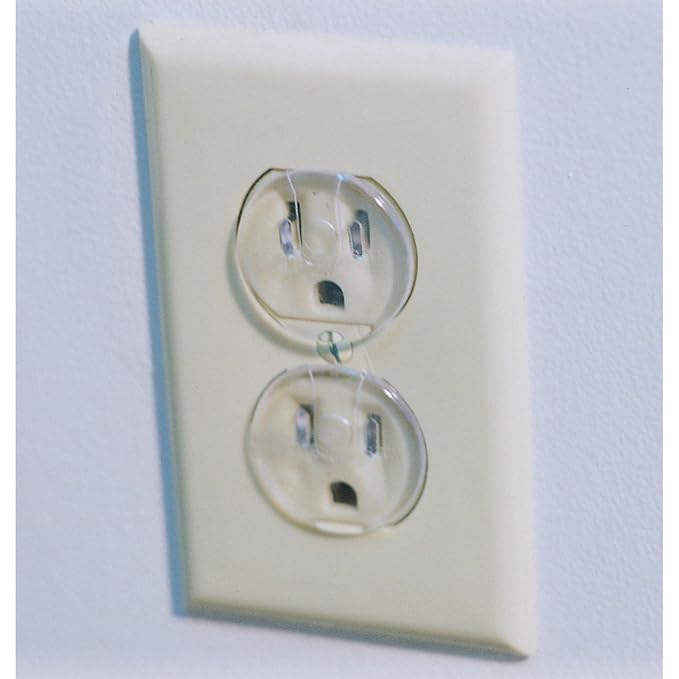 Safety 1st Dorel Junenille/ Safety 1st #1711 12PK Clear Outlet Cap