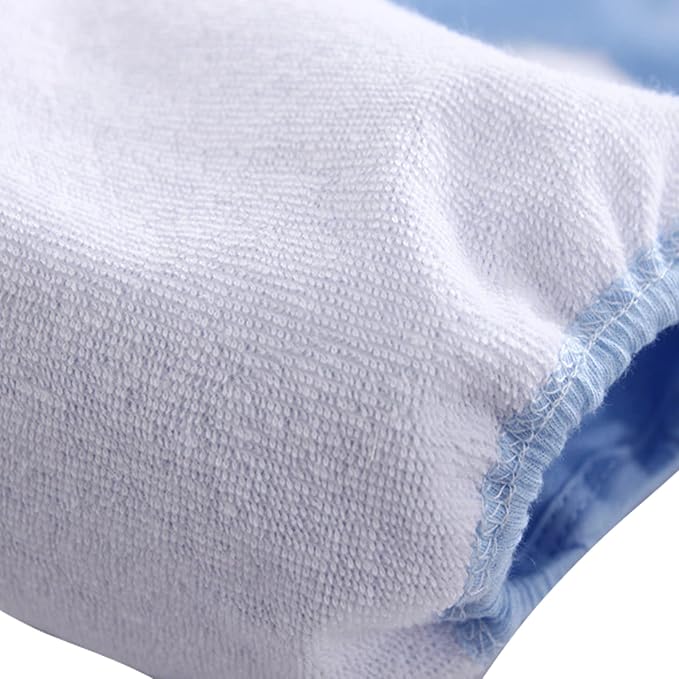 Cotton Reusable Baby Training Pants Unisex Potty Toddler Underpants Kids Waterproof Breathable Underwear 6-Pack