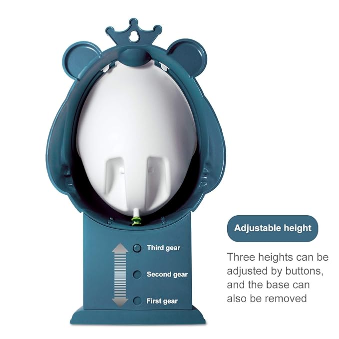 Potty Training Urinal Boy Urinal Kids Toddler Pee Trainer Bathroom Funny Baby Training Potties(DEEP Blue)