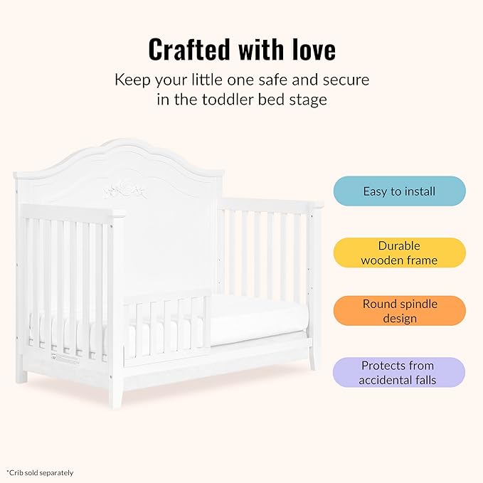 Sweetpea Baby Rose/Tiana Convertible Crib Toddler Guard Rail