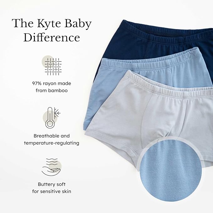 KYTE BABY Briefs, 97% Rayon Made From Bamboo, 3% Spandex