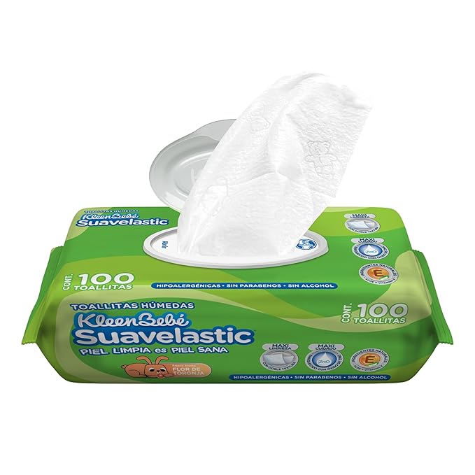 Kleenbebe - Toallitas Húmedas KleenBebé Suavelastic Max 600 pzas