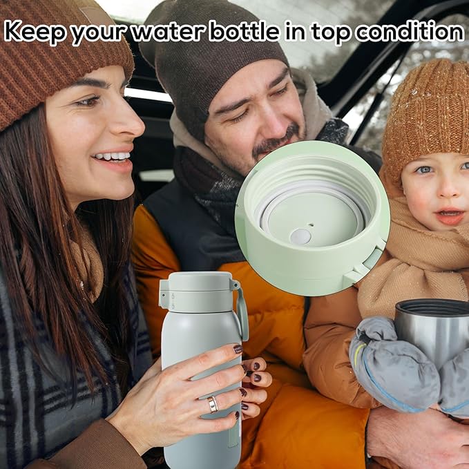 4pcs Seal Rings for BOLOLO Portable Bottle Warmer, Premium Silicone Lid Ring BPA Free Replacement Parts Accessories Gasket Sealing O Rings Compatible with BOLOLO