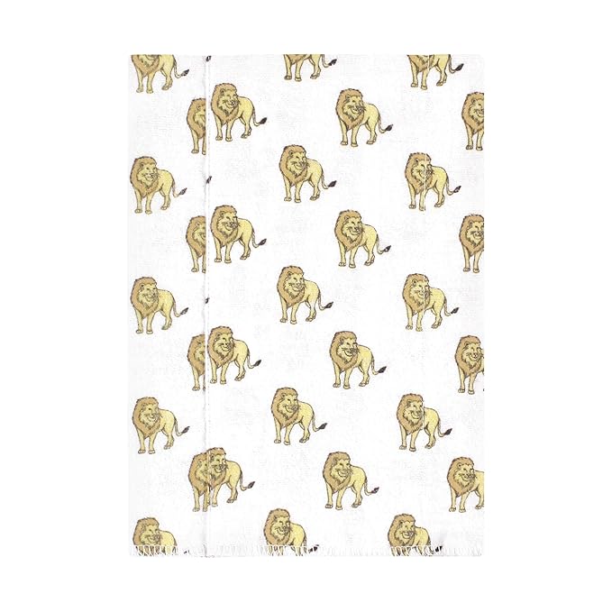Hudson Baby Unisex Baby Cotton Flannel Burp Cloths 7-Pack, Neutral Safari World, One Size