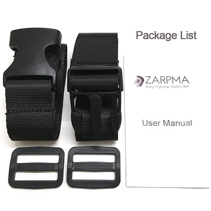 ZARPMA Baby 2 Point Safety Belt,Safety Harness for Child Kid Safe Strap for Old Version IKEA Antilop High Chair