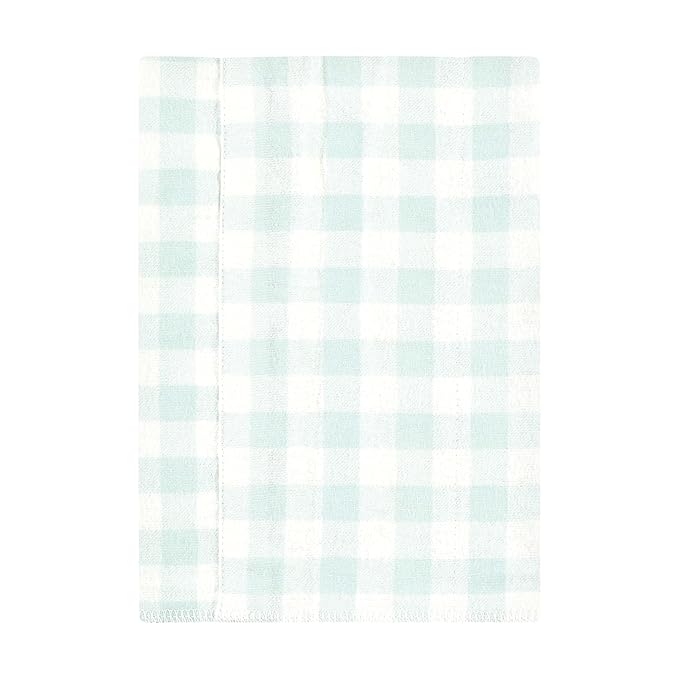 Hudson Baby Unisex Baby Cotton Flannel Burp Cloths 4-Pack, Girl Woodland Pals, One Size