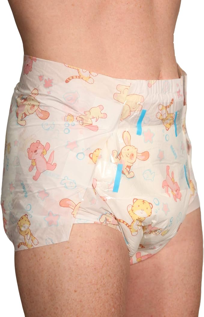 Rearz - Lil' Squirts Splash - Adult Printed Diapers (16 Pack) (X-Large)