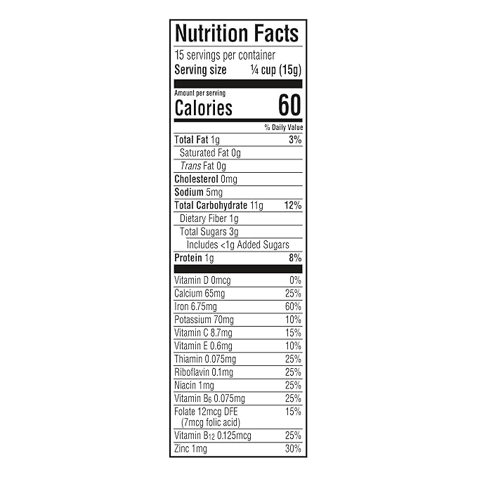 GERBER CEREAL FOR BABY GRAIN AND GROW 2nd Foods Non GMO MultiGrain 5x8oz