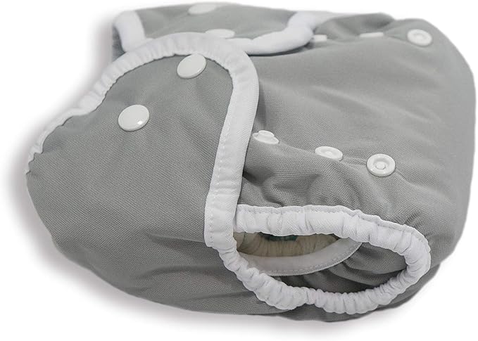 Thirsties Duo Wrap Reusable Cloth Diaper Cover, Snap Closure, We All Scream Size One (6-18 lbs)