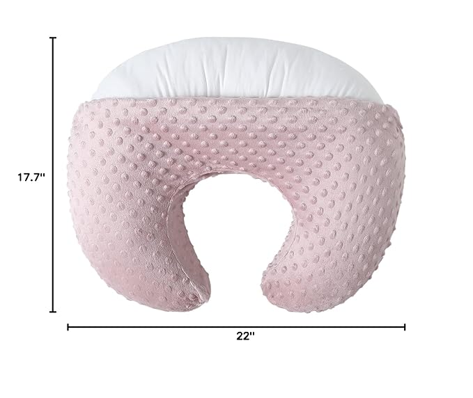 Nursing Pillow for Breastfeeding, Breast Feeding Pillows for Mom, Nursing Pillows for Newborn Baby Support, Nursing Pillow and Positioner with Removable Cover