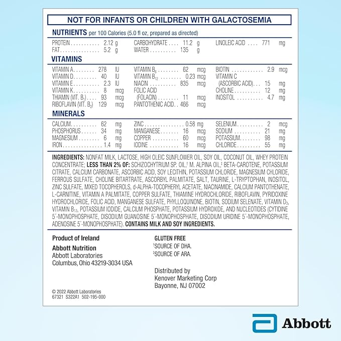 Similac Advance Lamehadrin Infant Formula, Badatz Certified, Kosher, Baby Formula, Powder, 24.7-oz Can