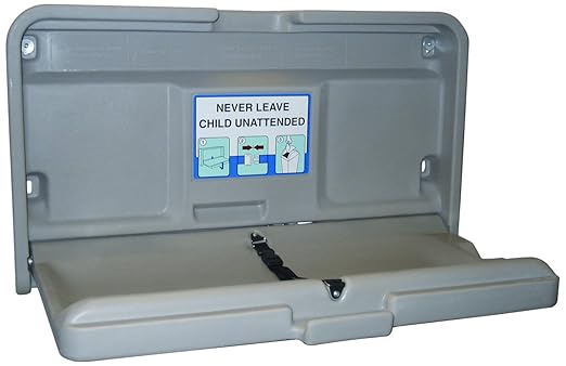 Impact 1170 Gray Baby-Changing Table, 36" Length x 20-1/2" Width x 4-1/2" Height
