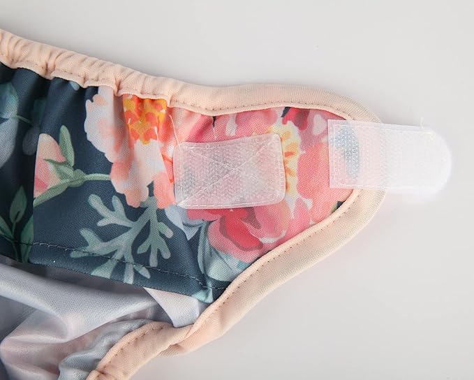 Newborn Baby Cloth Diaper Cover Nappy Hook and Loop (Sushi)