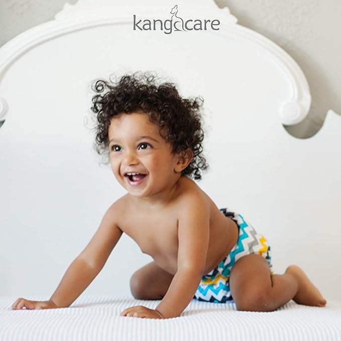 Kanga Care Rumparooz Double Leg Gusset Reusable Cloth Diaper Cover One Size Snap | Charlie 6-35 lbs