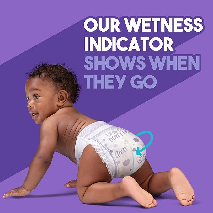 Luvs Diapers,Size 1 (8-14 lb), 252 Count