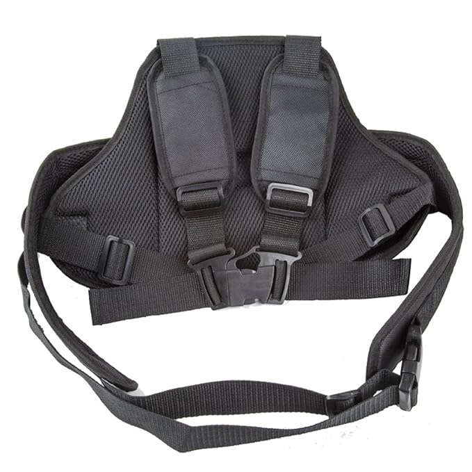 Adjustable Motorcycle Safety Seat Belt Electric Vehicle Safety Harness Strap for Children Safety(Black)