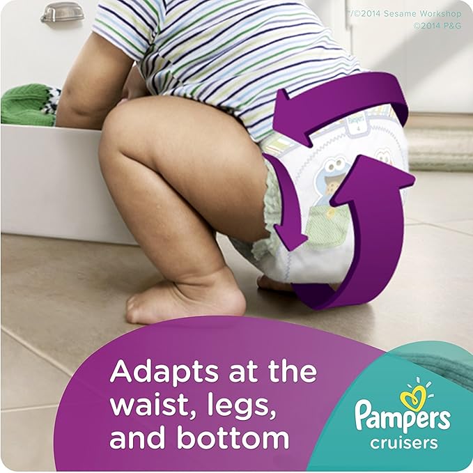 Pampers Size 3 Cruisers Diapers, 140 Count