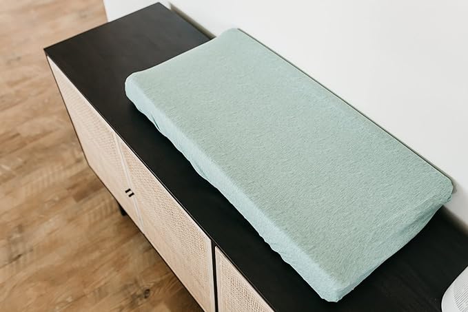 Copper Pearl Premium Knit Changing Pad Cover Soft, Stylish, and Universal Fit for All Standard Diaper Changing Pads, Trendy Design Changing Pad Covers, Emerson