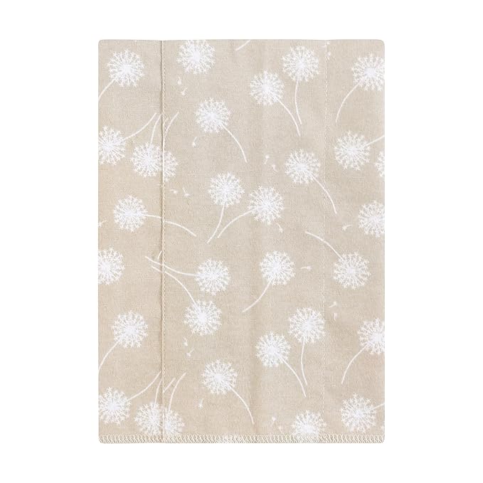 Hudson Baby Unisex Baby Flannel Burp Cloth 7pk, Dandelion Wish, One Size