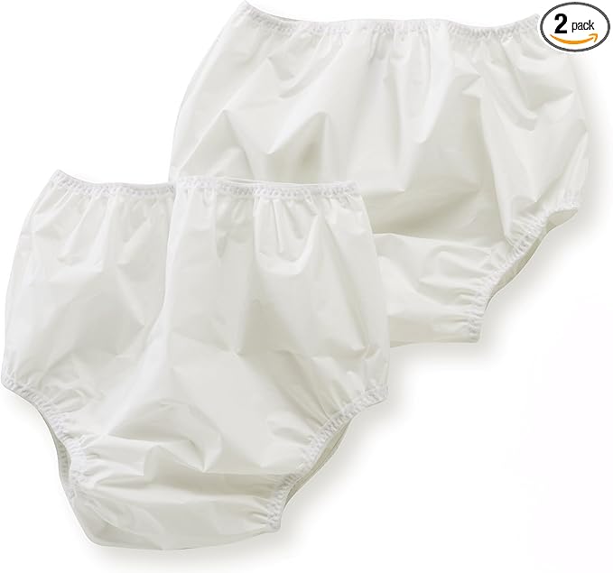 Gerber Baby 2-Pack Waterproof Pant, Solid White, 2T