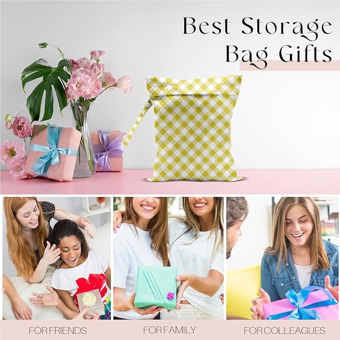 Wet Bag, Wet Dry Bag, For Swimsuit Travel Vacation Beach Pool Weekend Trip Gifts, for Women Friends Bestie Gifts