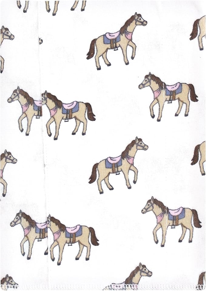 Luvable Friends Hudson Baby Flannel Burp Cloths 7pk, Western Cowgirl